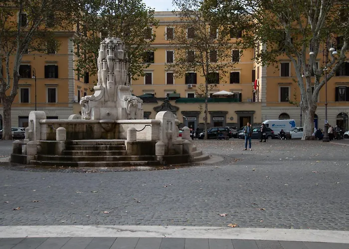 아파트 Piazza Testaccio E 1 Accogliente Con Vista Piazza Testaccio 로마