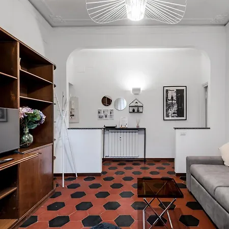公寓 Piazza Testaccio E 1 Accogliente Con Vista Piazza Testaccio 罗马
